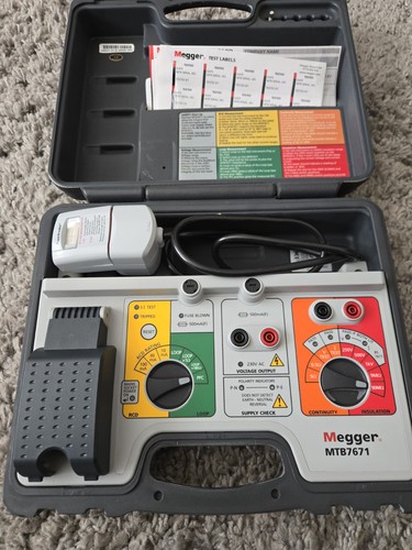 Megger mtb7671 calibration - mtb7671,