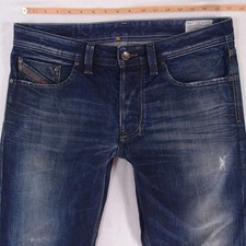 Mens Diesel LARKEE 0886F Straight Blue Jeans W33 W32 L32