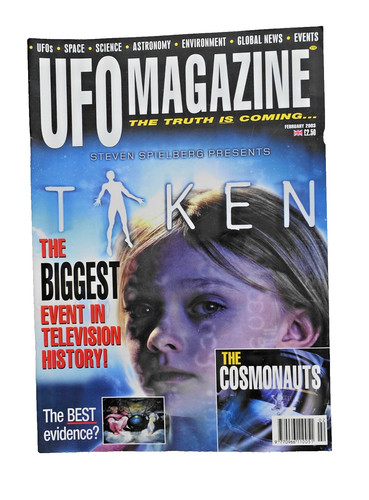 Vintage ufo magazine february - vintage,