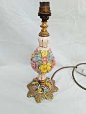 Vintage Capodimonte & Brass