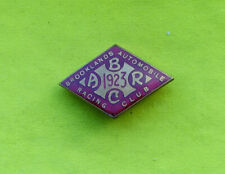 1923 BARC British Automobile Racing Club enamel Guest Badge No. 356 Brooklands
