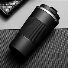 380ml Double Stainless Steel 304 Coffee Thermos Mug,Leak-Proof Non-Slip