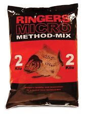 Ringers Micro Method Mix 2kg Groundbait Carp Fishing Bait