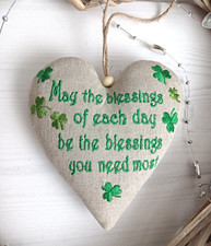 Irish Blessing Embroidered