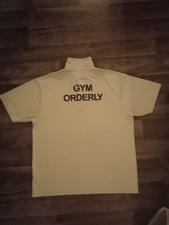 Prison T-shirt HMP Swansea Gym Orderly T Shirt Size XL Excellent Condition Used