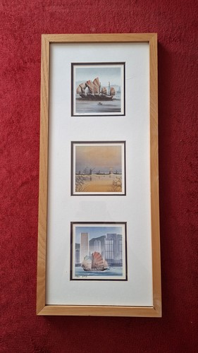 Signed lo triptych - signed,