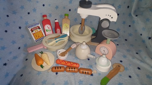 Wooden pretend play - wooden, food