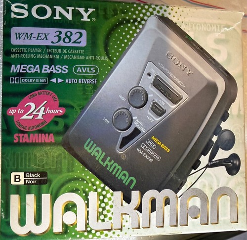 Sony ex382 walkman cassette - wm-ex382,