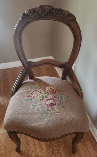 1890 victorian carved walnut - victorian,