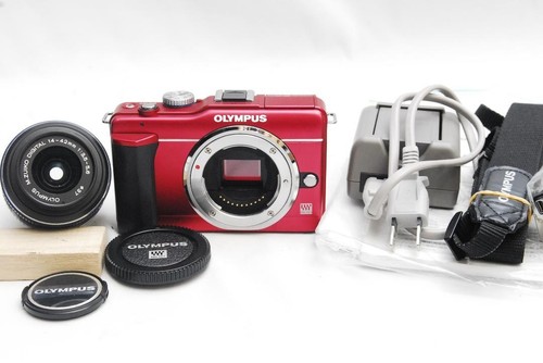 Olympus pen pl1s red - olympus,