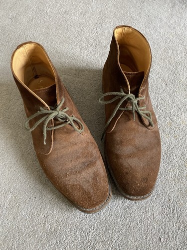 Sanders brown suede men - sanders,