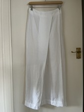 Betty Jackson White Linen Maxi