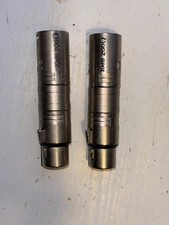 Canford Audio 10dB Neutrik XLR Balanced In-Line  Attenuator Pads x 2