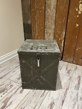 Vintage Military Field Kitchen Box With 4 Pots British Army Collectable 1952