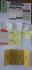 VINTAGE OLD  TICKETS AND
