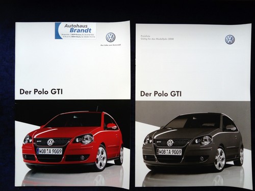 Polo gti brochure - vw, gti,