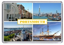 Portsmouth Fridge Magnet 02