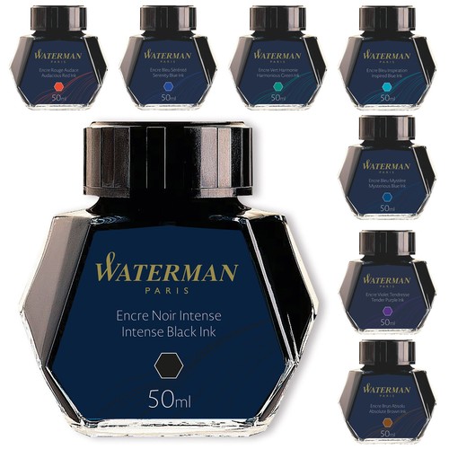 Waterman bottled ink 50ml - waterman,
