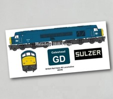 British Rail Class 46 Fridge Magnet 46016 BR Blue Peak Diesel Locomotive
