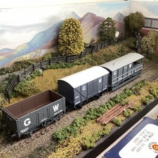 3x Bachmann 00 GWR Wagons