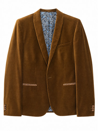 Next mens velvet blazer 44l - next,