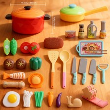 Kids Kitchen Toy Set 35 PCS