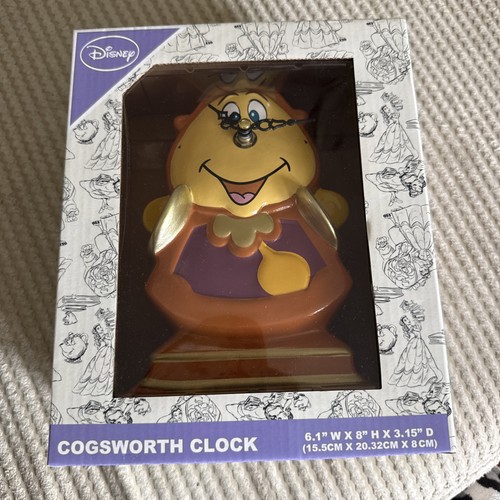 Disney cogsworth clock boxed - disney,