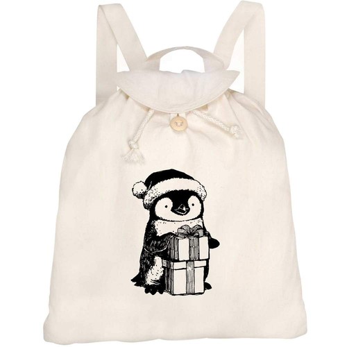 Christmas penguin with - penguin,