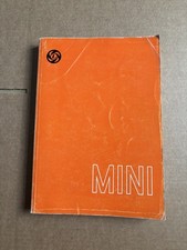 Classic Mini Austin Morris mini/original rare 1976 workshop manual AKD4935 9th