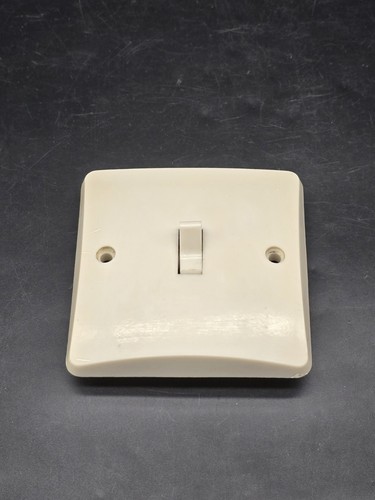 Vintage light switch - switch, plate