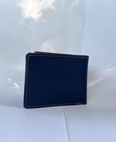 Men slim leather - men's, wallet
