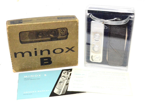 Minox subminiature camera - b,