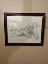 Glenda Rae Art Print " Poppy Cottage"