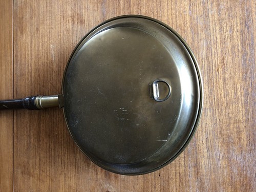 Vintage brass bed warmer - vintage,