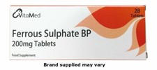 Ferrous Sulphate 200mg Tablets