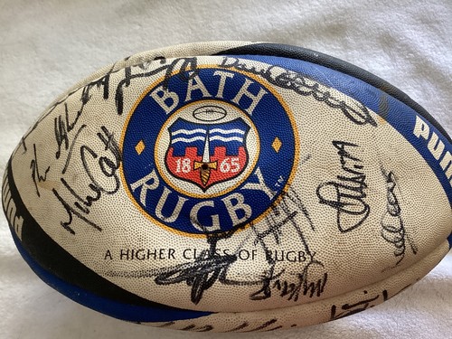Bath rugby ball signed 1997 - signed, by