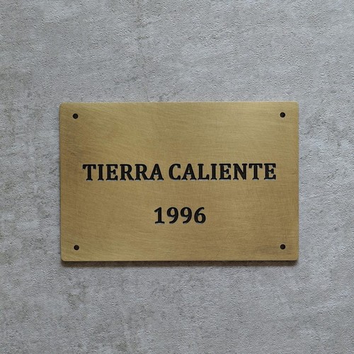 Custom brass nameplates - custom,