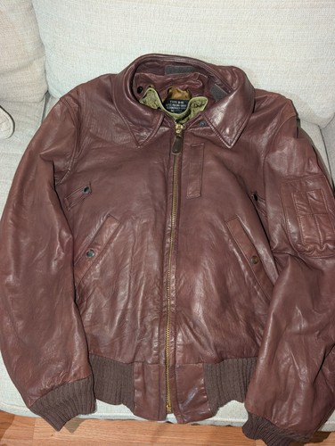 Avirex brown leather - avirex,
