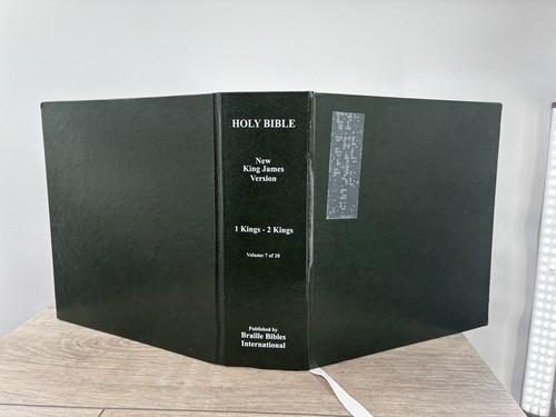 Braille holy bible king - braille,