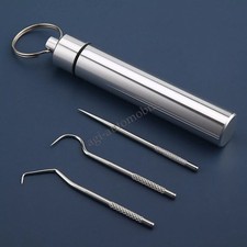 3PCS Toothpick Set Metal
