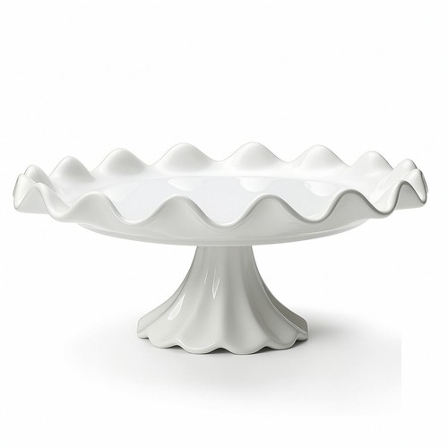 Cake stand white pedestal - cake,