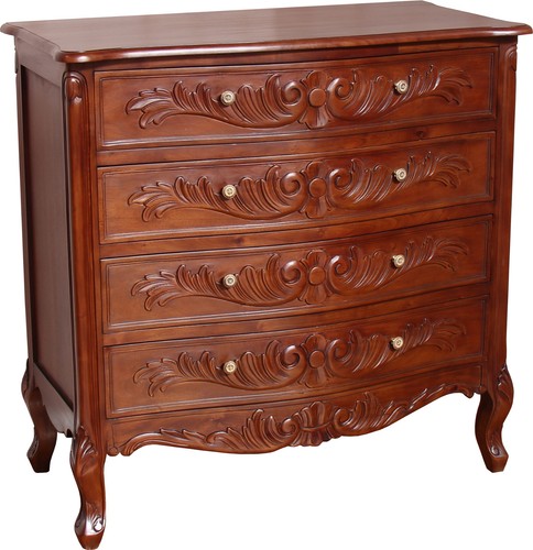 Rococo chest drawers 3 - drawers,