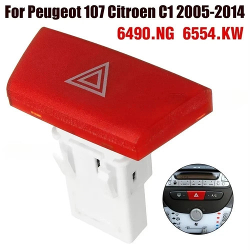 Hazard light warning switch - light,