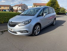 2017 vauxhall zafira 1.4 turbo