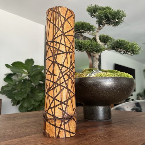 Vintage tall carved - 15",