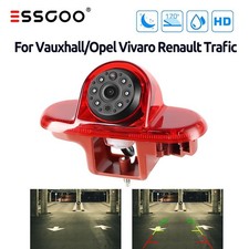 For Vauxhall/Opel Vivaro Renault Rear Brake Light Waterproof Reversing HD Camera