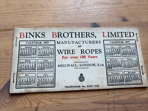 1957 advertising blotter - 1957,