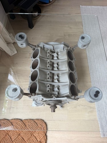 Rover engine table upcycled - engine,