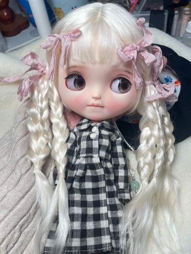 Custom blythe style doll - blythe,