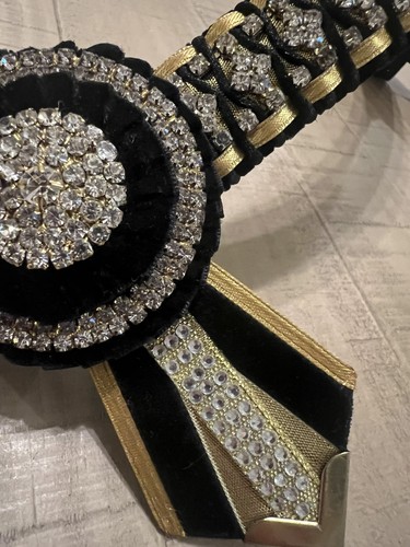 Black gold velvet - crystal, show